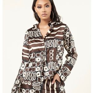 COPY - African Silk Shirt New